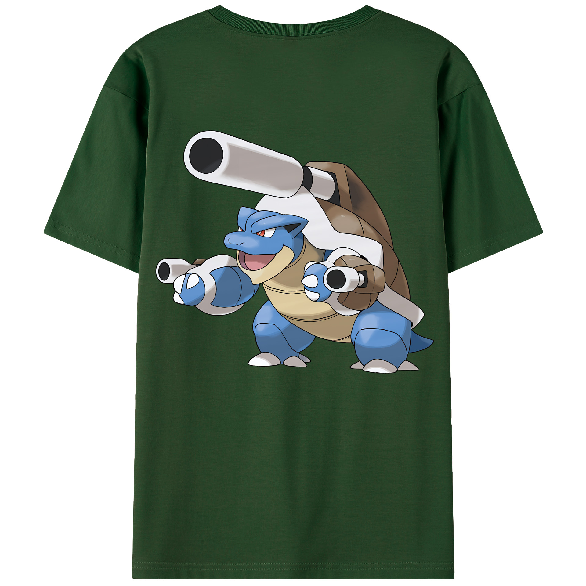 （画像用） ポケットモンスター Pokémon 綿100％半袖Tシャツ（背面プリント）